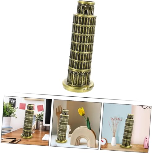 Image of SATYAM KRAFT 3 Pcs Italy World Famous Building for Wedding Decorative Showpeice Idol for Home Decor, Living Room, Gifts, Desk Decor, Stand Holder, Office Desk Tabletop (The Leaning Tower of Pisa)