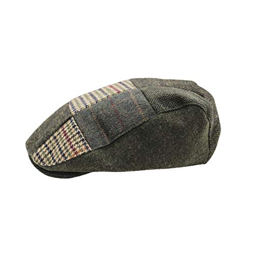 EuroStick Heritage Traditions Patchwork Cap - Green Tweed