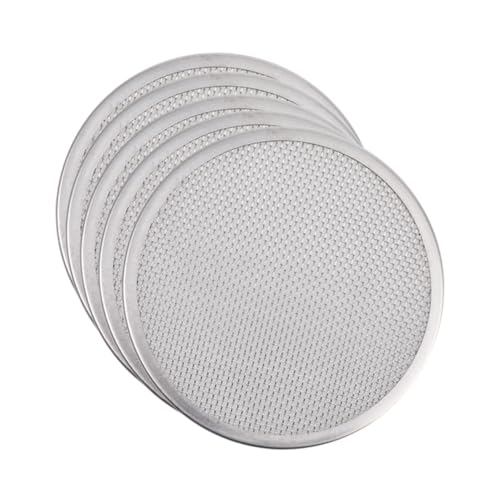 Anneome 5 Piezas Filtros para Germinación de Semillas Tapas de Acero Inoxidable Antióxido Diámetro para Tarros Mason y Semilleros Resistentes y Transpirables