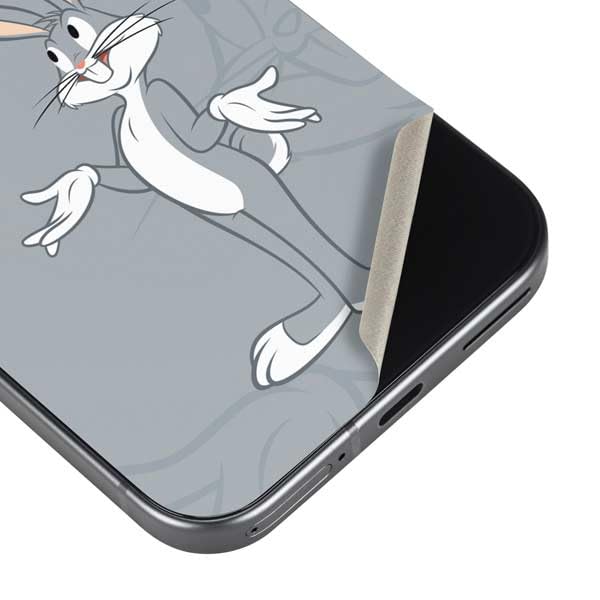 Skinit Decal Phone Skin Compatible with Google Pixel 9a - Officially Licensed Looney Tunes Bugs Bunny Double Design