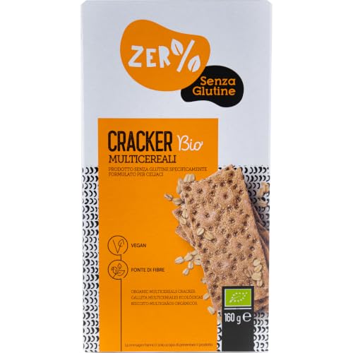 Fior di Loto Zer%glutine, Crackers multicereali bio, senza glutine, 160g