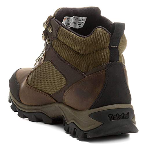 Timberland Men's Keele Ridge Waterproof Hiking Boot,Dark Brown Full Grain,US3