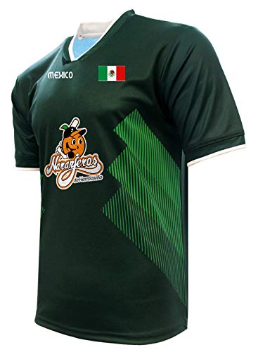 Jersey Mexico Naranjeros de Hermosillo 100% Polyester Made in Mexico miniatura 2