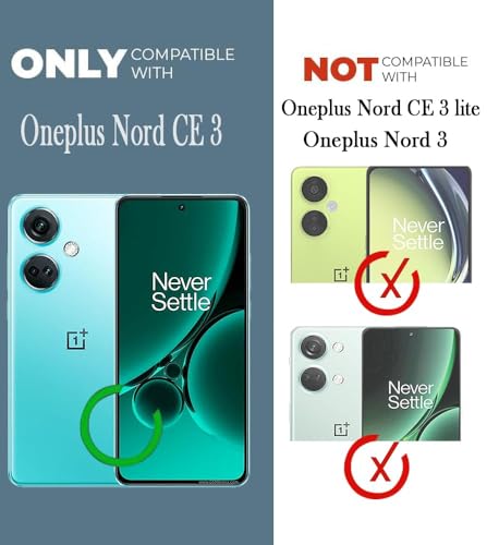Image of Jkobi Lifetime Anti-Yellow Clear Back Case Cover for OnePlus Nord CE 3 (Sleek Hard Crystal | Shockproof and Camera Protection)