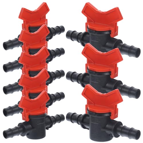 Image of 8pcs Plastic Water Shut Off Valve Two Way Ball Valve for Purifier