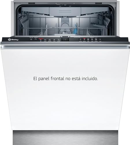Balay 3VF5330NP Lavavajillas Totalmente Integrable, 60 cm, 13 Servicios, 2 cestas + 3ª bandeja, 13...