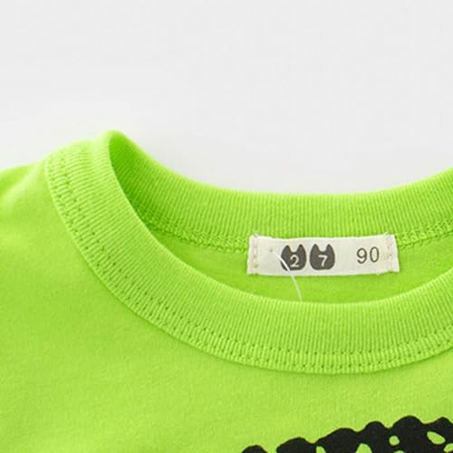 Toddler Boys Short Sleeve T-Shirts Dinosaur Graphic Casual Tops for Kids Crewneck Cotton Tee Shirt Cute Summer Clothes4