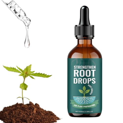NHPY Gotas de Enraizamiento de Plantas,Para Crecimiento y Desarrollo,Solución Nutritiva para Plantas,100 ml