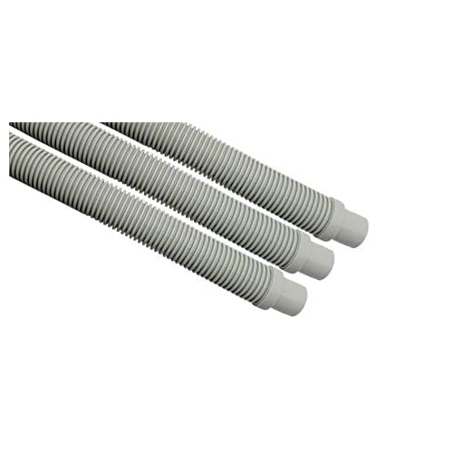 Destroyer Plastics 1 Year Manufacture Warranty Universal Swimming Pool Cleaner Hose 48" Long Kreepy Krauly Baracuda G3 G4 Hayward Navigator Pool Vac Ultra AquaBug (3, Grey)