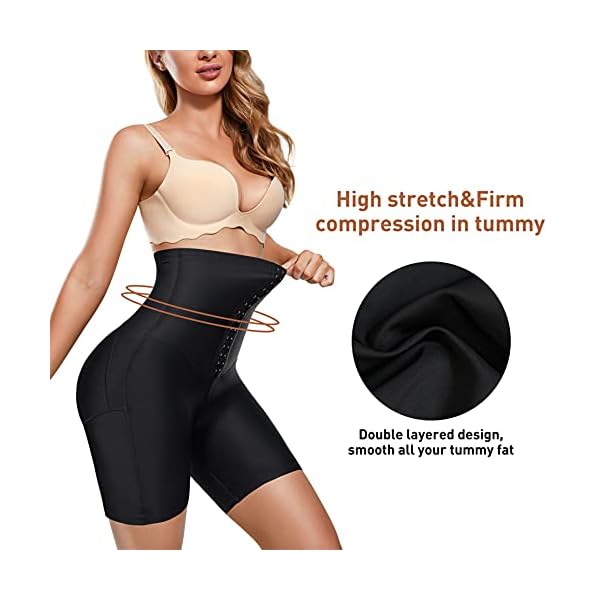JOSERGO Shapewear for Women Tummy Control Panties Butt Lifter Body Shaper High Waist Trainer Thigh Slimmer Shorts