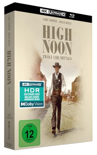 High Noon: 12 Uhr mittags – 4K Mediabook (UHD + Blu-ray Disc)