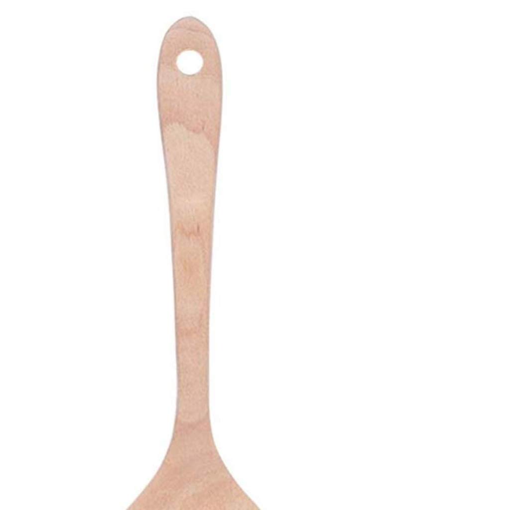 Holzspatel, natürlicher Pfannenwender, Antihaft-Küchenspatel, Hochtemperatur-Spatel, Küchenutensilien für Zuhause und Restaurant
