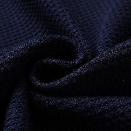 Men's V Neck Buttons Cardigan Slim Fit Knit Sweaters Men Cardigans Lightweight Casual Pockets Knitted Sweater 5
