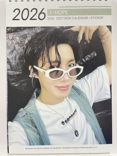 ジェイホップ グッズ 2026年-2027年 2年分 卓上カレンダー (J-Hope)のサムネイル