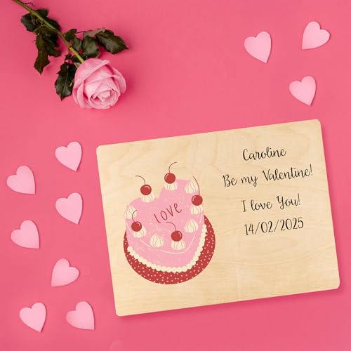Creative Deco Personalized Wooden Storage Box Valentine Box | 15.8x11.8x5.5in (+-0.5) | Multiple Choice | Hinged Lid Handles Engraving | Unpainted Gift Box | UNSANDED Memory Souvenir Chest