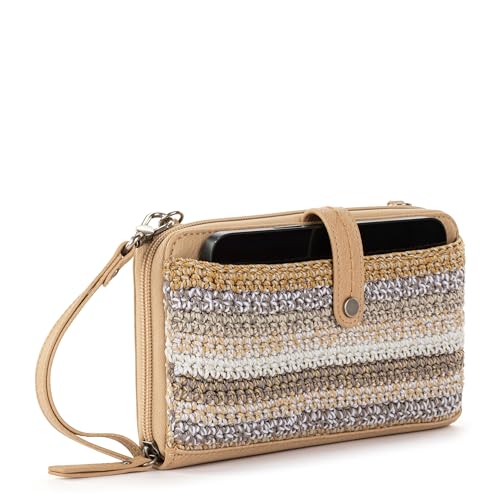 Image of The Sak Iris Smartphone Crossbody Purse - Small Women's Cellphone Bag & Wallet For Everyday- Convertible Wristlet With Zipper