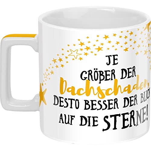 Sheepworld Tasse mit Spruch Sterne Wortheld-Tasse, Porzellan, 45 cl,...