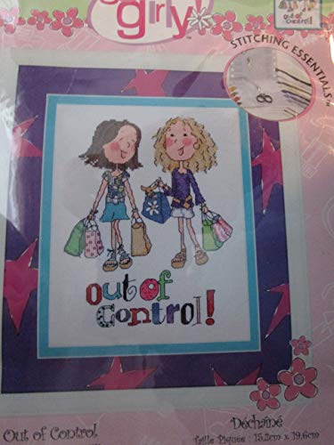 Bucilla So Girly! Out Of Control Cntd X-Stitch Kit