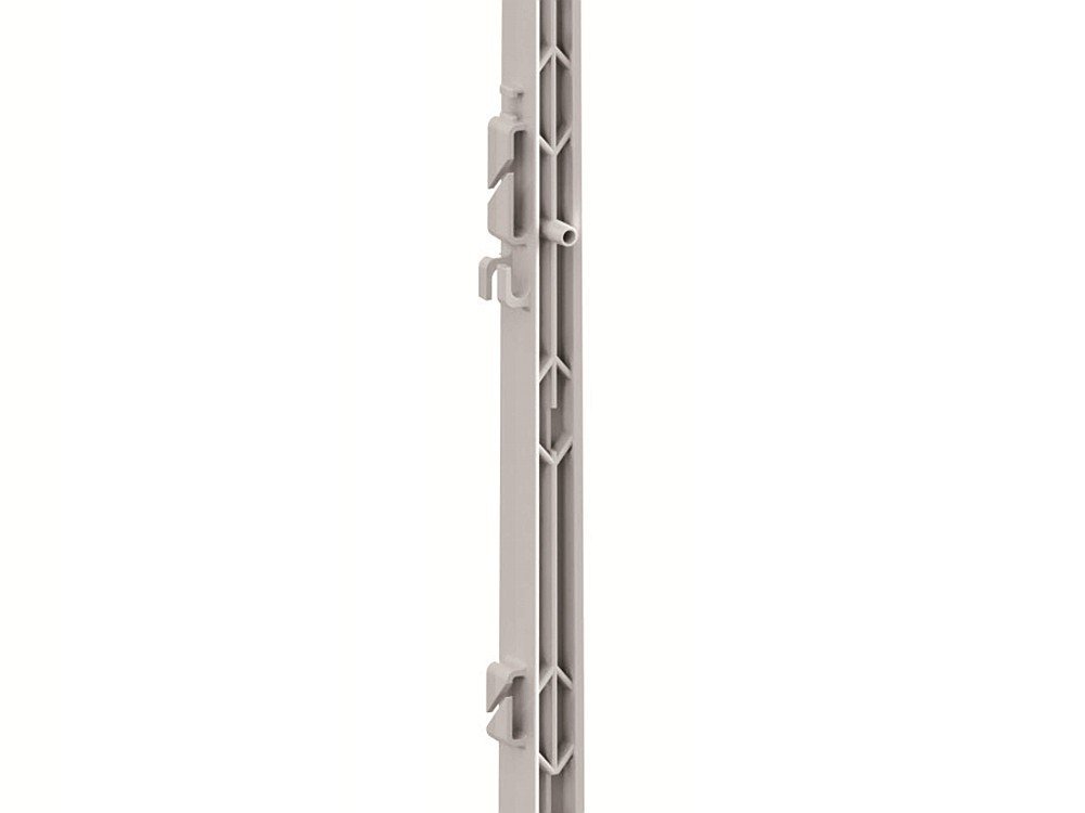 Weidezaunpfahl Kunststoff 105 cm weiß 60 Stück
