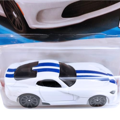 Image of Hot Wheels 2013 SRT Viper Then and Now Ages 3 Years and Up 214 /250 (White)