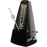 Classic Mechanical Metronome for Musician - Pyramid Design Metronome for Piano Guitar Drums Bass Violin Track Tempo and Beat Accessories Best Gift Idea for Beginners Musican by Creatov
