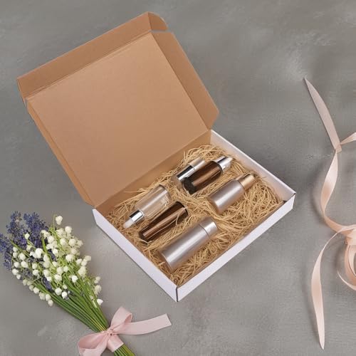 Image of RLAVBL 30 Pack 13x10x2 Shipping Boxes, White Corrugated Cardboard Mailer Box for Packing Mailing Small Business
