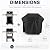 Uniflasy 7138 Grill Cover for Weber Spirit 200 & Spirit II 200, 48 in