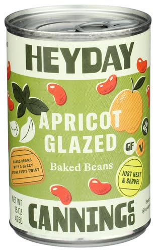 He​yda​​y Cann​ing Co. Baked Apricot Glazed Beans 15 oz (Pack of 12)