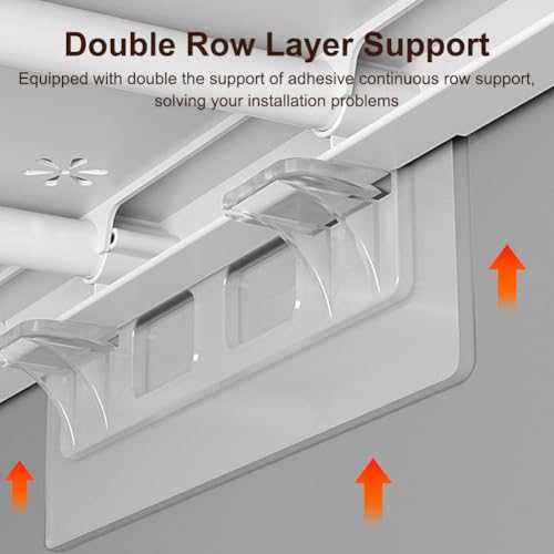 Verstellbare Regale für Schrank - Erweiterbares Einlegeböden Schrankregal, Regalboden Ohne Bohren, Nagelfrei Teleskop Regaltrenner Einlegeböden für Kleiderschrank, Schrank, Badezimmer, Küche (30-40cm)