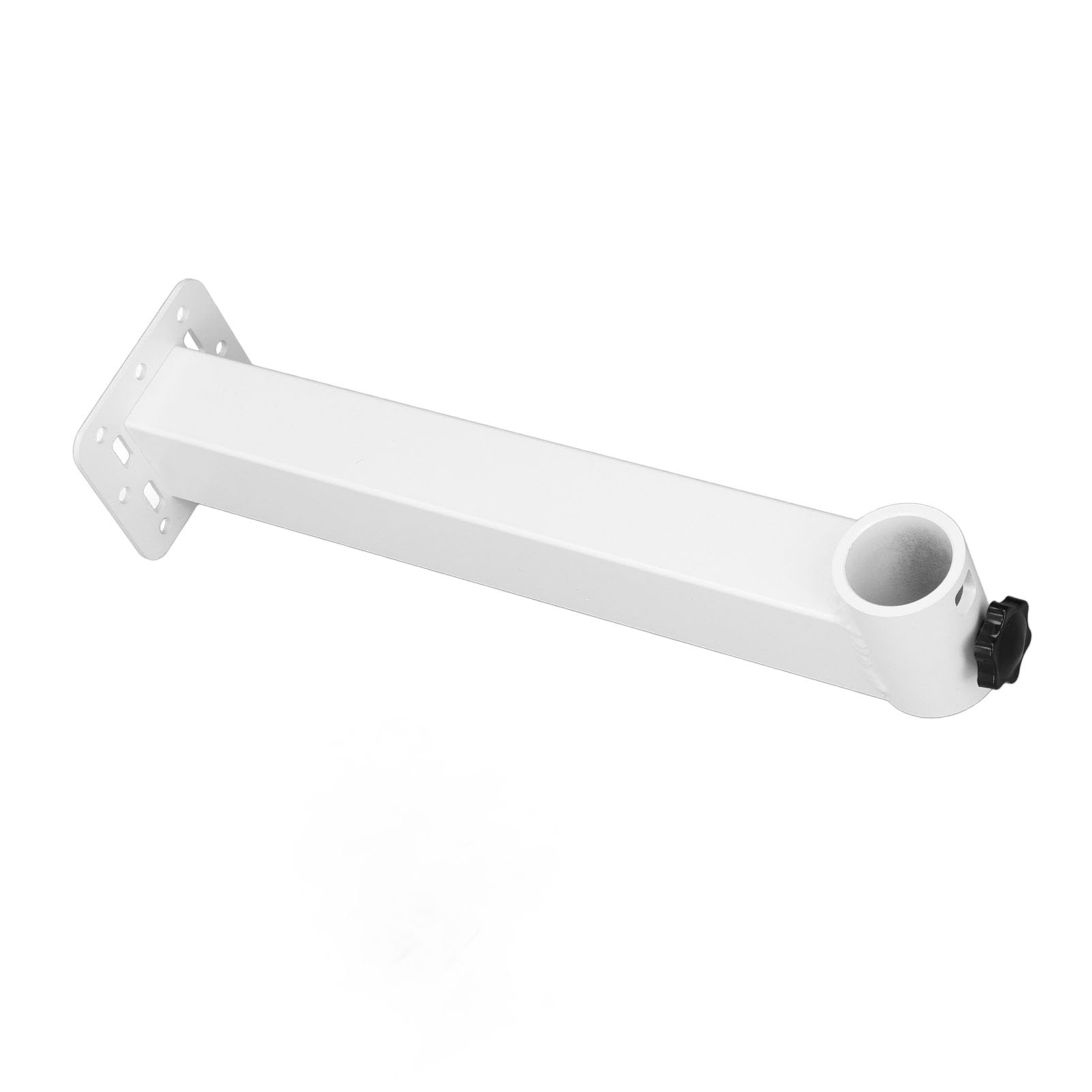 Kit de montage sur poteau L, support mural robuste en alliage d'aluminium antirouille pour antennes paraboliques et extérieures V2