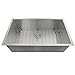 Nantucket Sinks ZR3219-16 32-Inch Pro Series Single Bowl Undermount Kitchen Sink, Stainless Steel