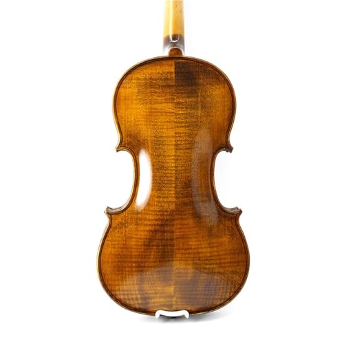 Violon 4/4 peint à la main avec garnitures en ébène pour musiciens exigeants