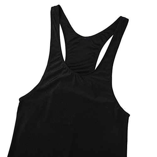 image for Alvivi Men's Solid Modified Wrestling Singlet One-Piece Gym Sports Wor