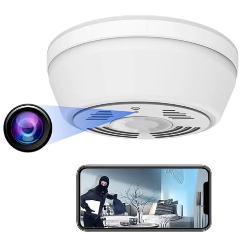 32GB WiFi Hidden Camera Smoke Detector