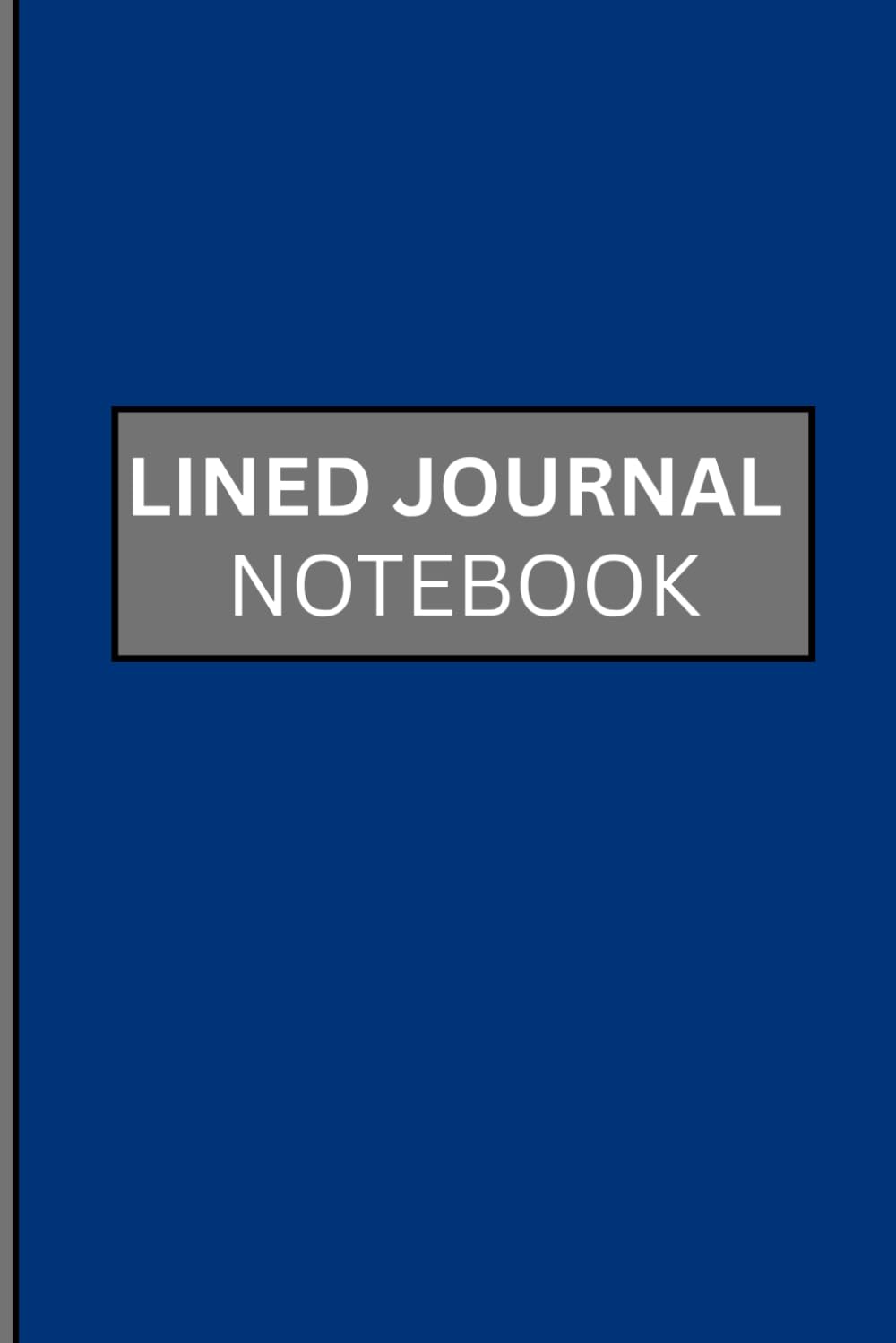 Lined Notebook journal: 120 lined pages for writing thoughts goals ideas plans and journaling