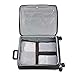 Briggs & Riley 3 Pack Zippered Packing Cubes/Luggage Organizers for Travel, Black, Large