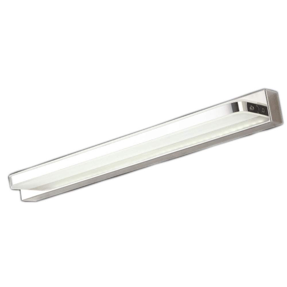 YTBHSHXZ wall Light， LED Vanity Mirror Light Bathroom Wall Lamp Cabinet Lighting 8W 3000K Silver 40x5cm