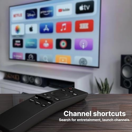 Image of ZdalaMit Bluetooth Voice Command Compatible with Samsung Smart 4K Tv Remote Control of Original BN59-01312F with Samsung Ultra Curved TV Remote Control and Compatible for LED Android UHD by Tu-DOX
