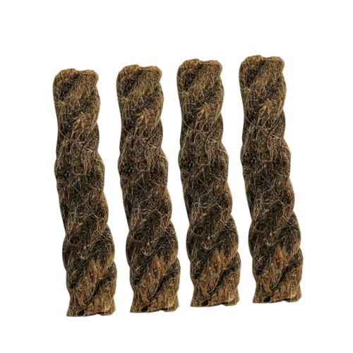 TEHAUX Cotton Core Candle Wick Set Waxed Wick for Waterproof Fire Starter Low Smoke No Odor for Outdoor Activities