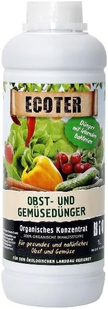 COMPO BIO Obst und Gemüsedünger für alle Obst und Gemüsesorten