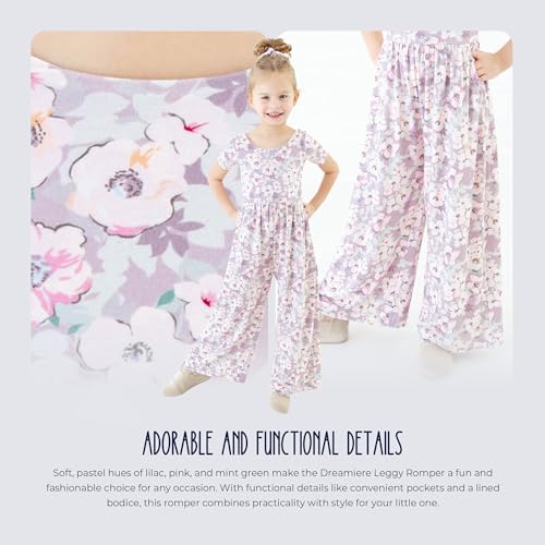 Leggy Romper Shortsleeve for Girls | Soft Stretchy Toddler Romper | Comfortable | One-Piece | Stylish Pocket Outfit4