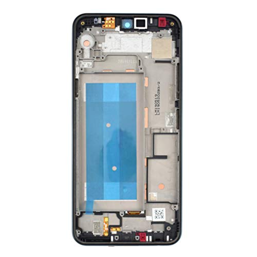 Image of K12 Prime LCD Screen Touch Digitizer Glass with Screen Frame Single Card Version Replacement for LG Q60 LMX525BAW LMX525EAW LM-X525 Aurora Black