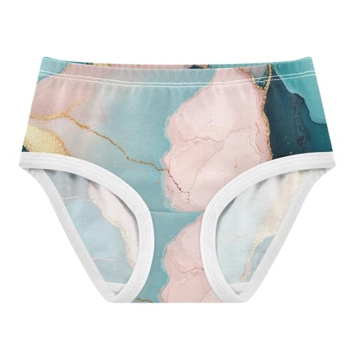 Training Panties Stretchy Triangle Panties Breathable Underwear for Girls in Sizes 2T,3T, 4T, 5T, 6Y and 8Y