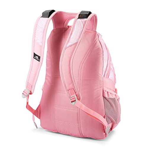 Image of High Sierra Loop Backpack, Pink Marble /Bubblegum Pink, Taglia unica