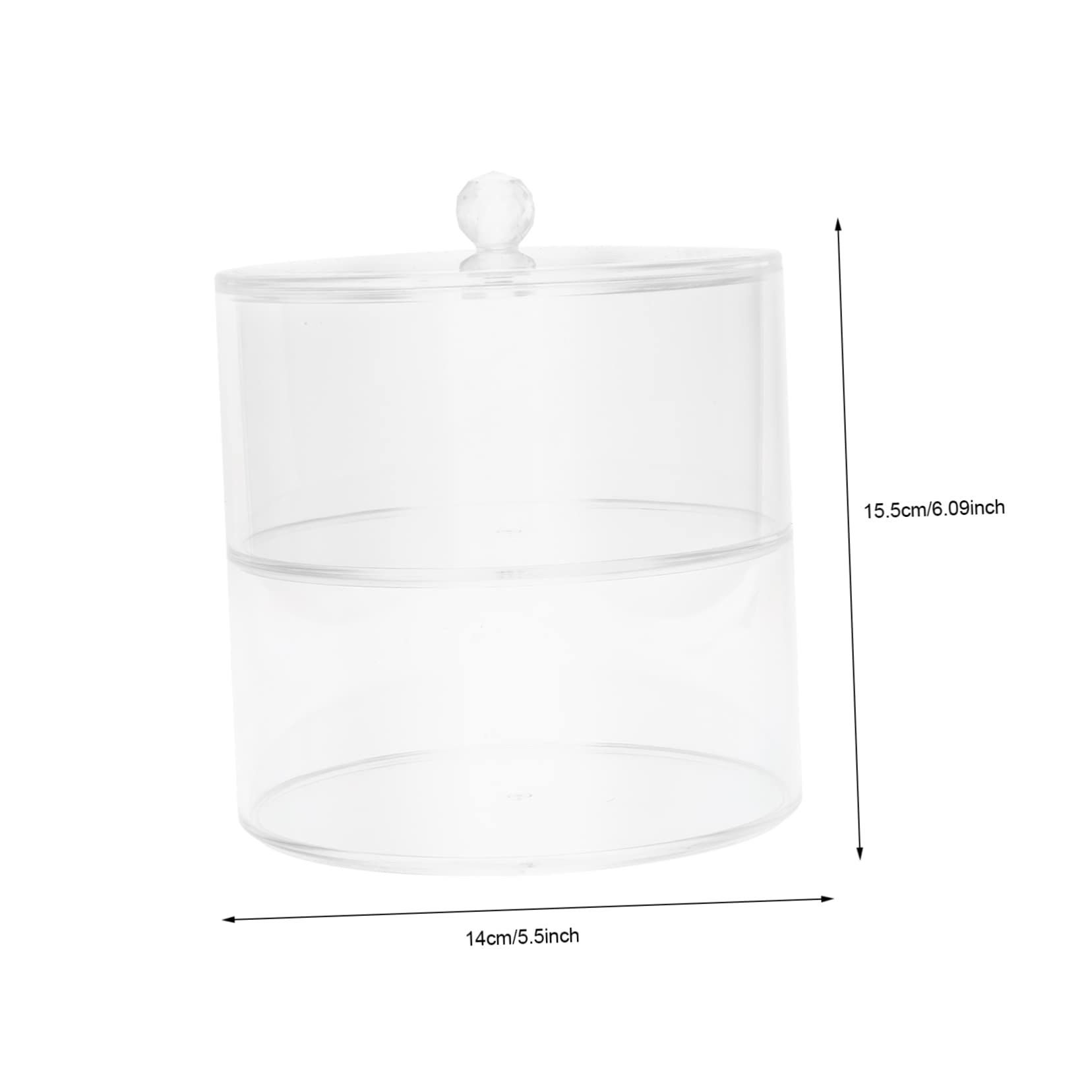 BELLIFFY Acrylic Stackable Belt Organizer with Lid Clear Jewelry and Watch Storage Box Design Versatile for Belts Premium Quality Acrylic Material