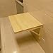 Produktbild HTDZDX Massivholz Wand-Drop-Blatt Tisch Klapp Dining Wall Tabelle Space Saver Falten Convertible Schreibtisch faltbar (größe : 120 * 50cm)