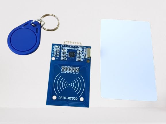 STEMVIDYA RFID Reader Module with Key Tag and Card | 13.56MHz RC522 RFID Kit for Arduino, Raspberry Pi, IoT & Access Control Systems | Wireless Contactless Reader with SPI Interface-image-4