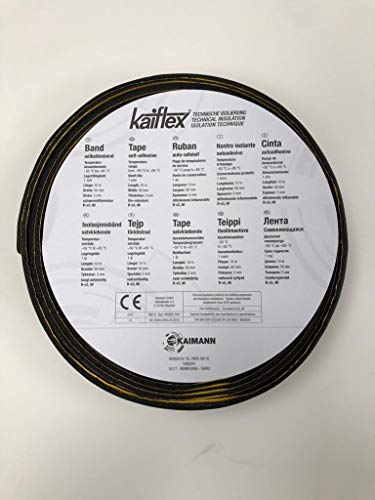 Nova italf Selbstklebendes Klebeband für Thermoisolation, Anti-Kondensation, Gummi, 3 x 50 x 15 ml, mm3 x 50 x 10 ml