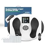 Foot Massager, TENS Machine for Pain Relief - 25 Modes&99 Intensities, EMS Foot Massagers for Pain and Circulation, Electric Foot Massagers,EMS & TENS Foot Circulation Stimulator with 8 Electrode Pads