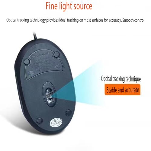 Mini mouse ergonómico para computadora portátil y de escritorio compatible con Windows y Mac 5